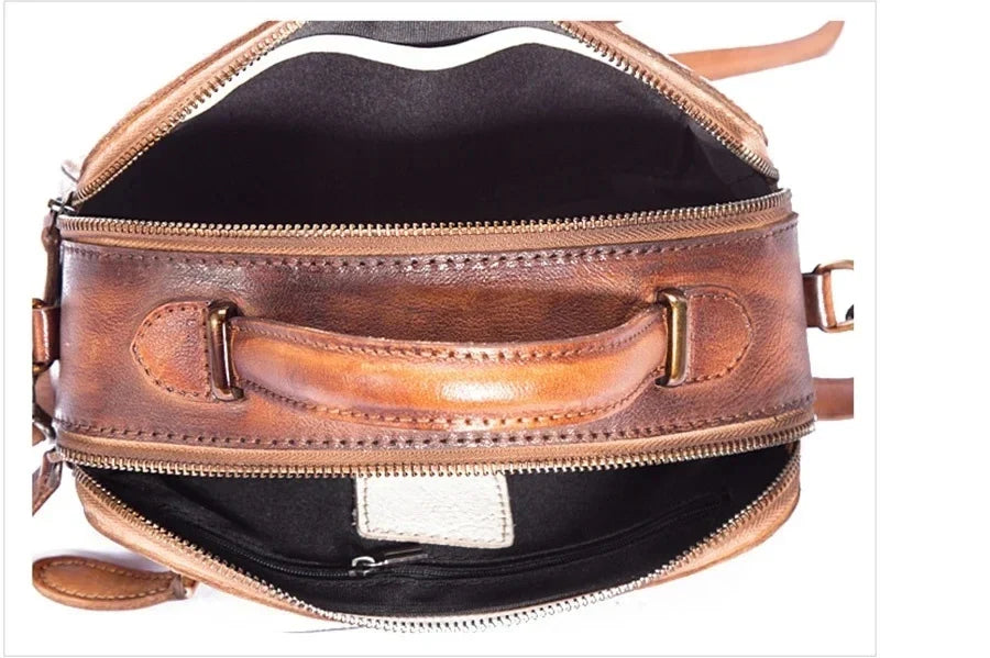 Tasche Alba Vintage – Aus echtem Premium-Leder