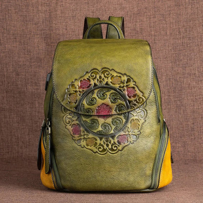 Rucksack Hanami Vintage – Aus handgefertigtem echtem Leder