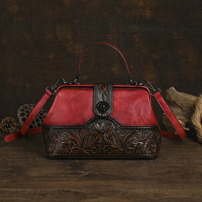 Tasche Luna Totem Vintage – Aus echtem Leder