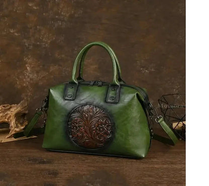 Boston-Tasche Carolina Vintage – Elegantes Design in hoher Qualität