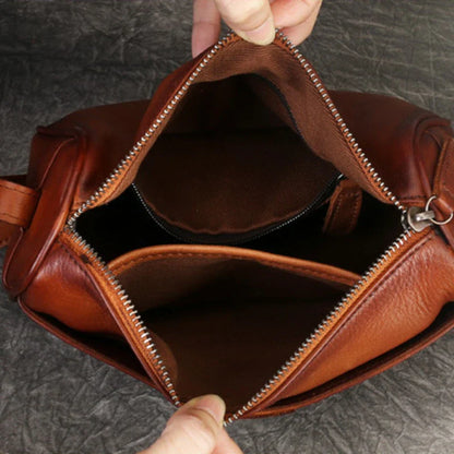 Tasche Luna Vintage – Aus echtem Premium-Leder