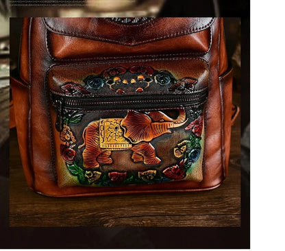 Rucksack Elefante Maya Vintage – Diebstahlsicheres Design in hoher Qualität