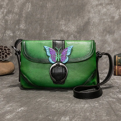 Künstlerische Tasche Sofia Vintage – Aus echtem Premium-Leder