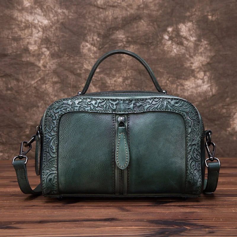 Tasche Alba Vintage – Aus echtem Premium-Leder