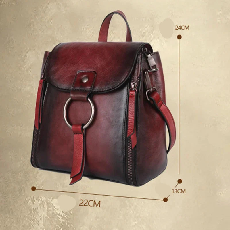 Rucksack Siena Vintage – Aus echtem Premium-Leder