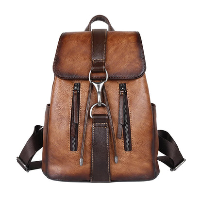 Rucksack Nordica Vintage – Aus echtem Leder