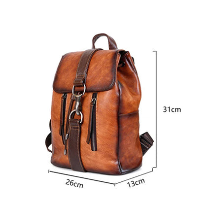 Rucksack Nordica Vintage – Aus echtem Leder