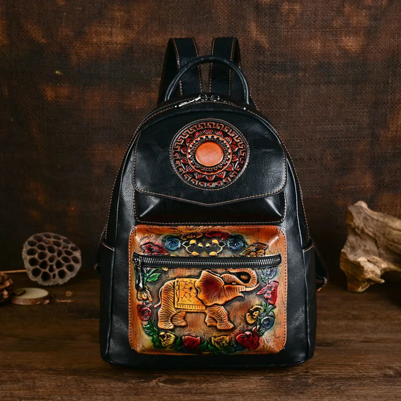 Rucksack Elefante Maya Vintage – Diebstahlsicheres Design in hoher Qualität