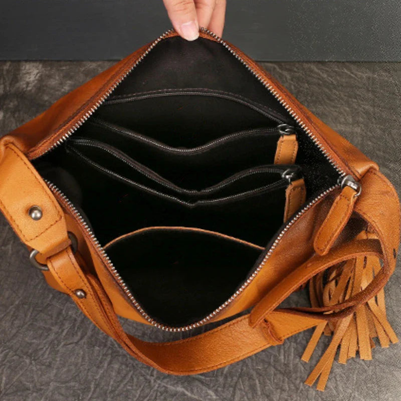 Tasche Florença Vintage – Echtes Premium-Leder