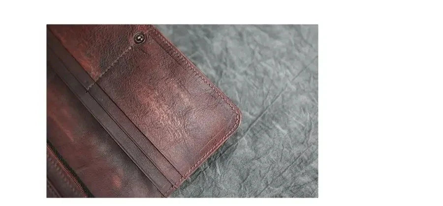 Geldbörse Aurora Classic Vintage – Aus echtem Premium-Leder