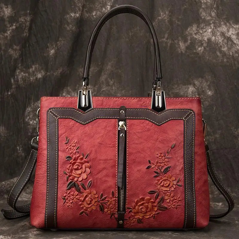 Box-Tasche Verona Vintage – Aus echtem Premium-Leder
