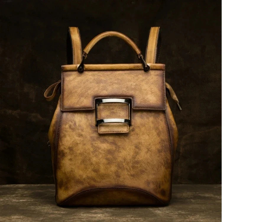 Rucksack Verona Vintage – Aus echtem Premium-Leder