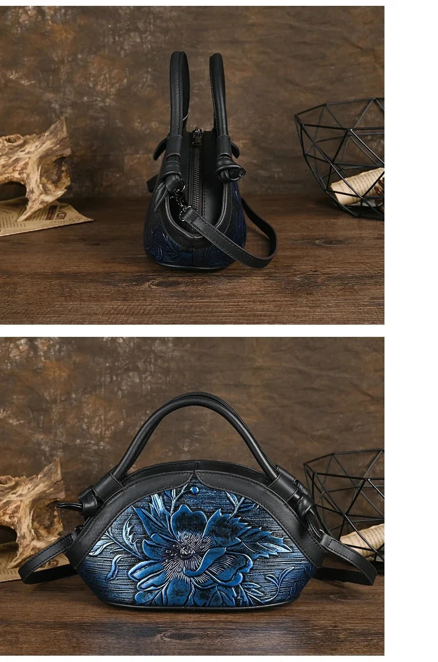 Tote Leonor Vintage – Aus echtem Premium-Leder