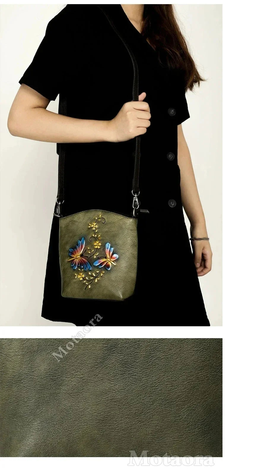 Handytasche Aurora Vintage – Aus echtem Premium-Leder