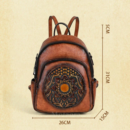 Rucksack Atlas Vintage – Große Kapazität
