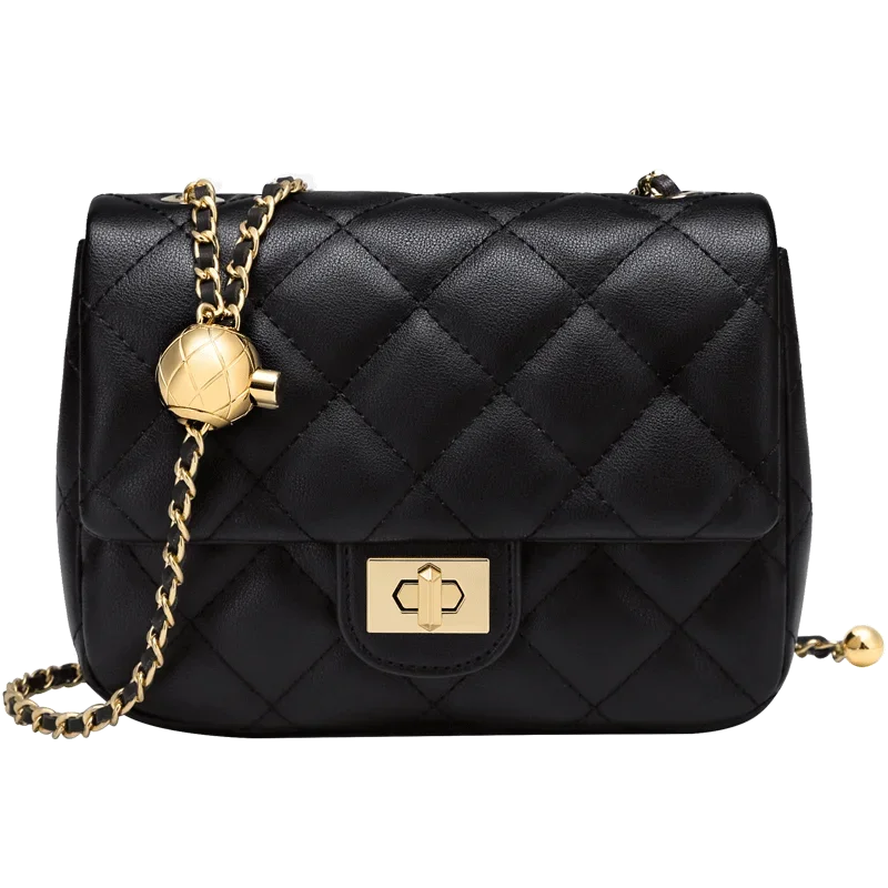 Louvre Mini Chain – Tasche aus echtem Leder
