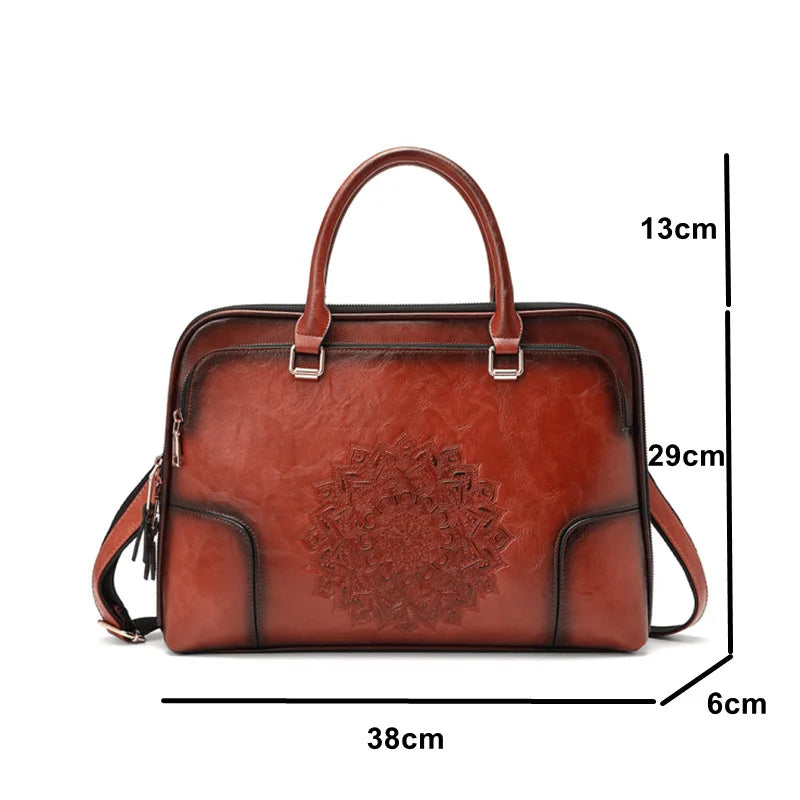 Businesstasche Sofia Vintage – Professioneller Stil in hoher Qualität