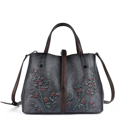 Bucket-Tasche Aurora Vintage – Aus echtem Premium-Leder