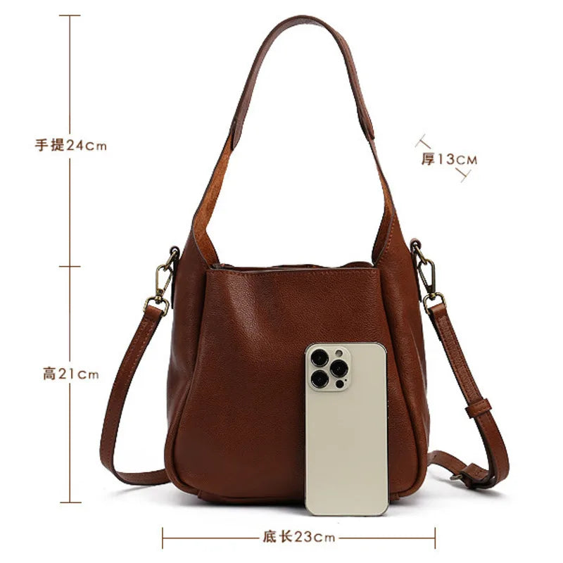 Tasche Ravena Vintage – Echtes Premium-Leder