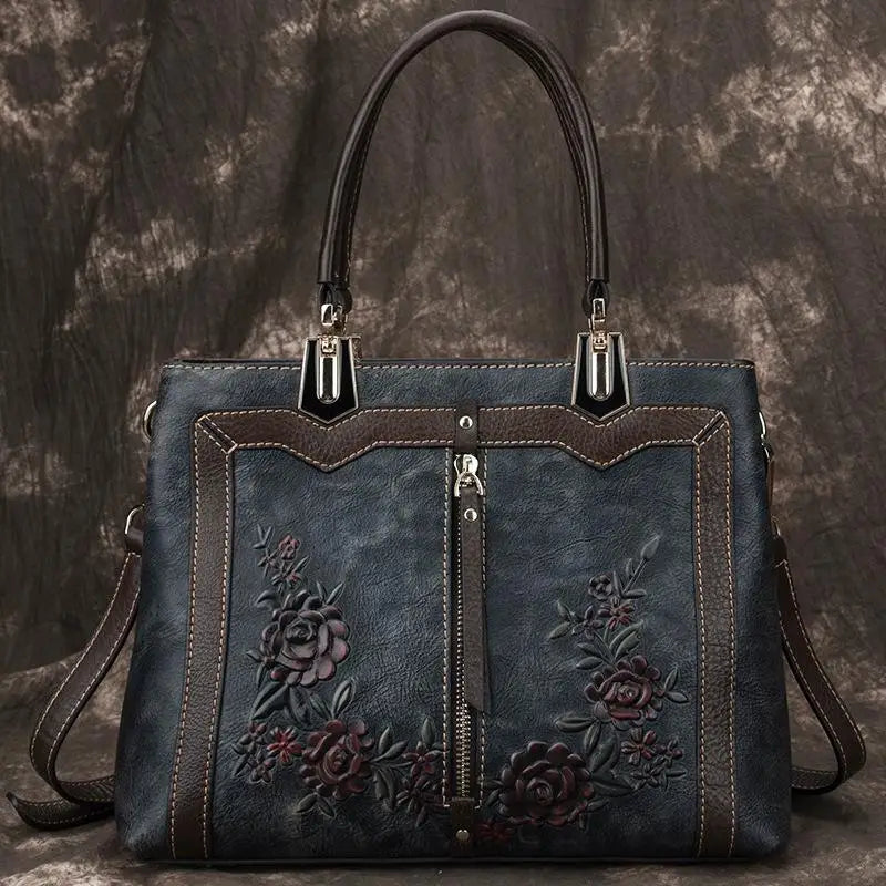 Box-Tasche Verona Vintage – Aus echtem Premium-Leder