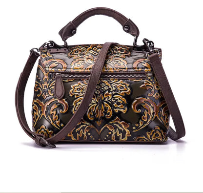Flap-Tasche Aurora Vintage – Aus echtem Premium-Leder