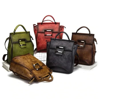 Rucksack Verona Vintage – Aus echtem Premium-Leder