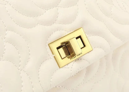 Camélia Élégance – Tasche aus echtem Leder