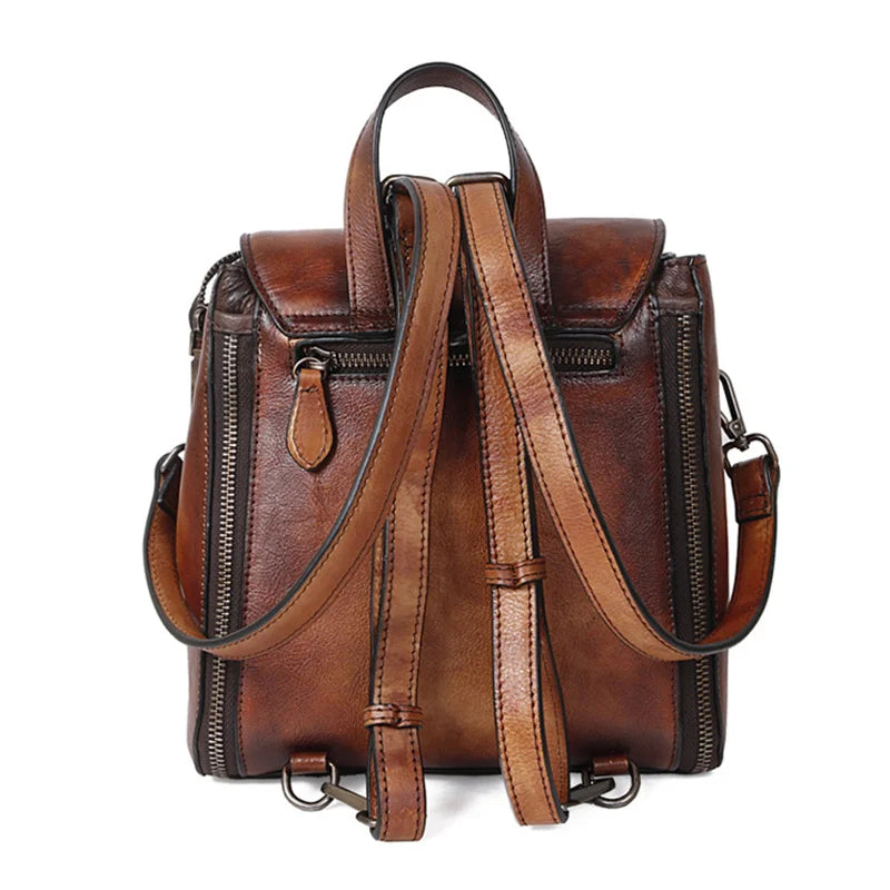 Rucksack Siena Vintage – Aus echtem Premium-Leder