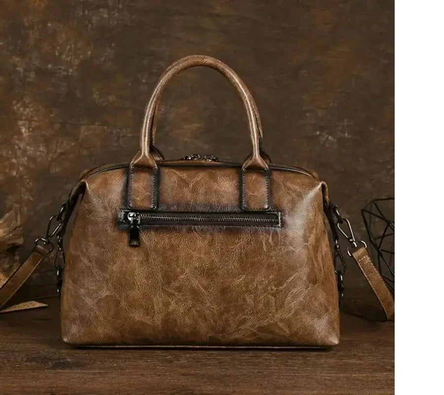 Boston-Tasche Carolina Vintage – Elegantes Design in hoher Qualität