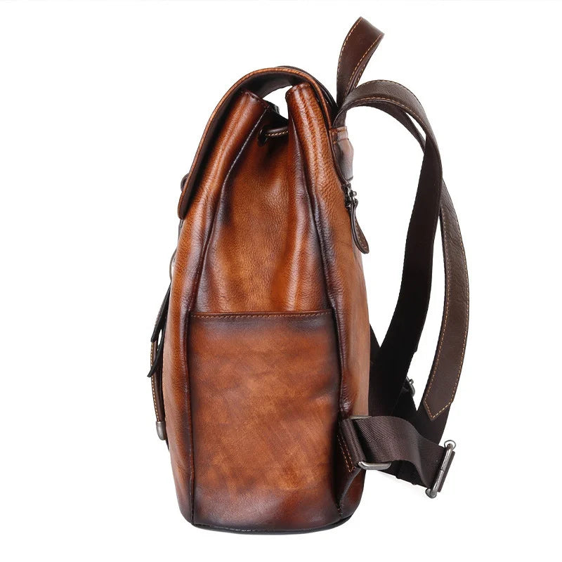 Rucksack Nordica Vintage – Aus echtem Leder