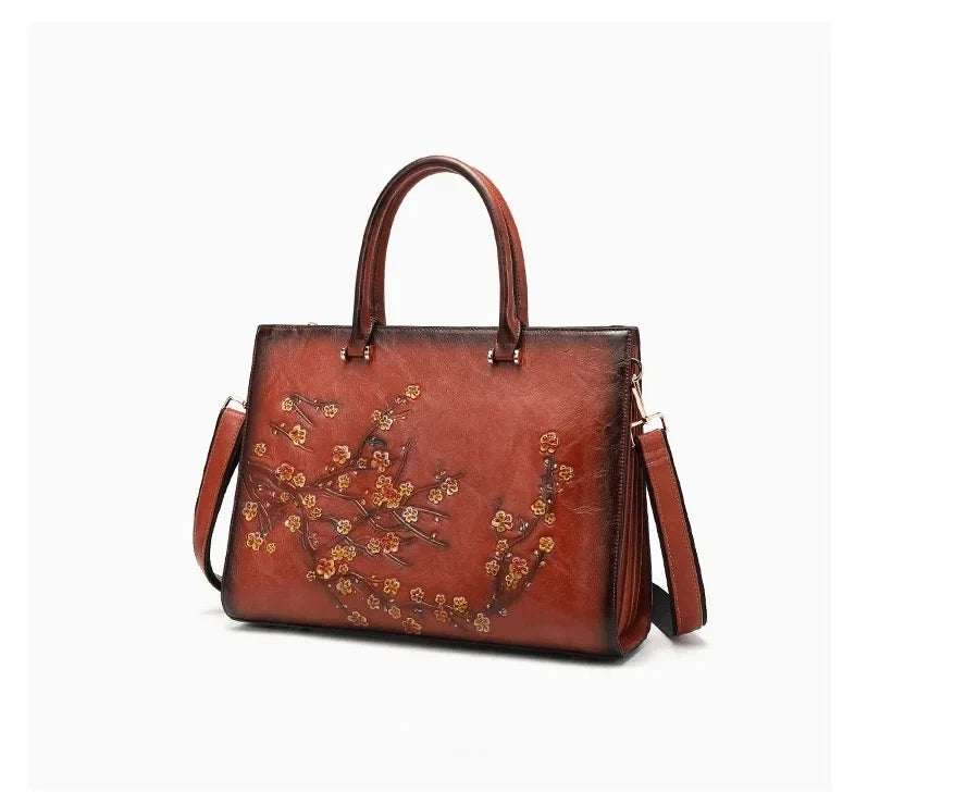 Tote Florença Vintage – Aus hochwertigem Naturleder