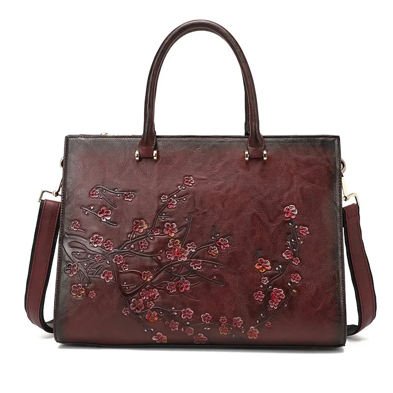 Tote Florença Vintage – Aus hochwertigem Naturleder