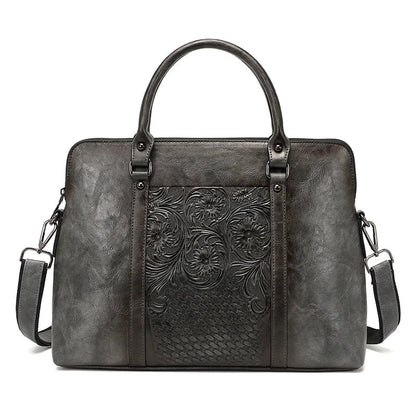 Businesstasche Helena Vintage – Aus echtem Premium-Naturleder