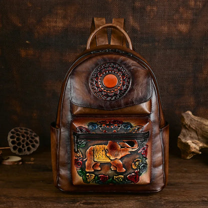 Rucksack Elefante Maya Vintage – Diebstahlsicheres Design in hoher Qualität