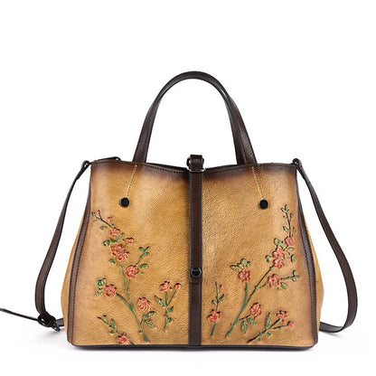 Bucket-Tasche Aurora Vintage – Aus echtem Premium-Leder