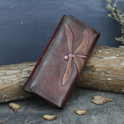 Geldbörse Aurora Classic Vintage – Aus echtem Premium-Leder