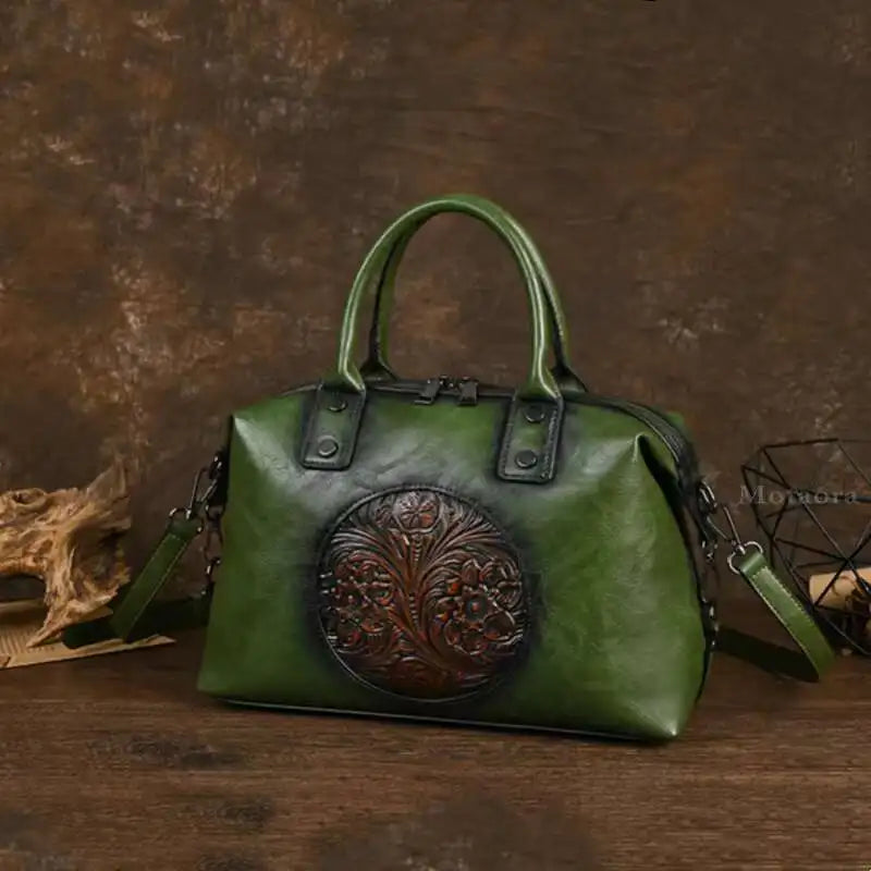 Boston-Tasche Carolina Vintage – Elegantes Design in hoher Qualität