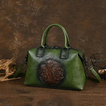 Boston-Tasche Carolina Vintage – Elegantes Design in hoher Qualität