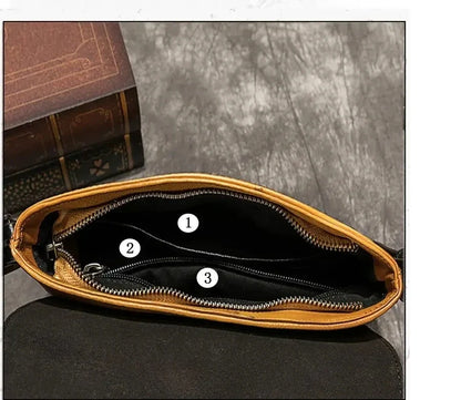 Künstlerische Tasche Sofia Vintage – Aus echtem Premium-Leder