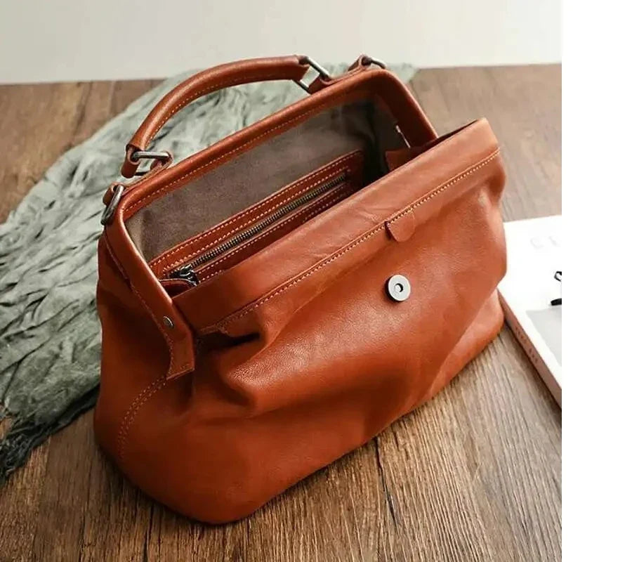 Arzttasche Valentina Vintage – Aus echtem Premium-Leder