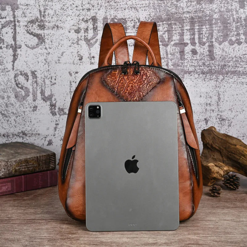 Torino Vintage – Rucksack mit Diebstahlschutz-Design