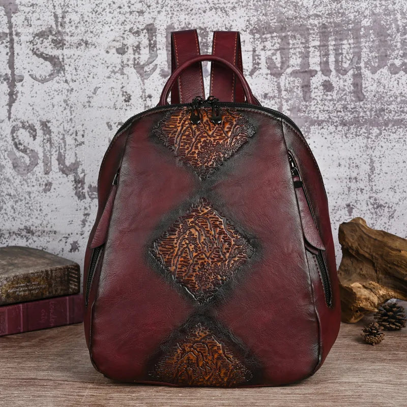 Torino Vintage – Rucksack mit Diebstahlschutz-Design