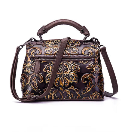 Flap-Tasche Aurora Vintage – Aus echtem Premium-Leder