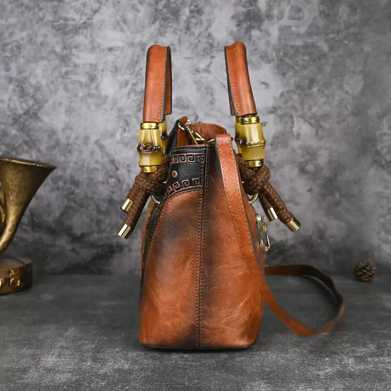 Tasche Kyoto Bamboo Vintage – Natürliche Eleganz