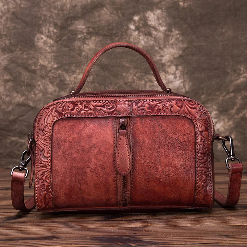 Tasche Alba Vintage – Aus echtem Premium-Leder