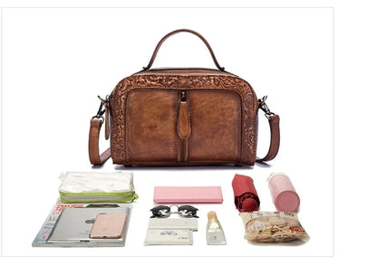Tasche Alba Vintage – Aus echtem Premium-Leder