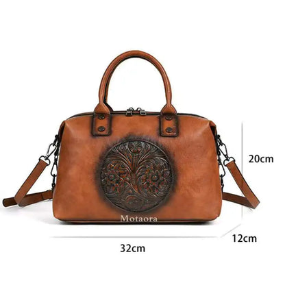 Boston-Tasche Carolina Vintage – Elegantes Design in hoher Qualität