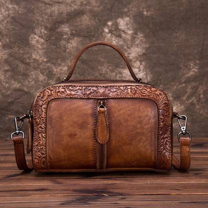 Tasche Alba Vintage – Aus echtem Premium-Leder