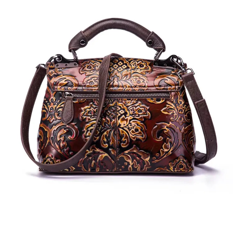 Flap-Tasche Aurora Vintage – Aus echtem Premium-Leder