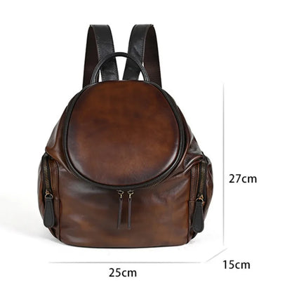 Rucksack Clara Vintage – Aus echtem Premium-Leder